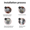 CPVAN WiFi Tuya Smoke Detector with Lithium Battery Smart APP Push Fire Alarm Wireless Fumar Sensor for Home Security Protection