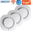 Tuya WiFi Smoke Detector Alarm Sensor Smart Home Security Fire Protection Smart Life Works With Alexa Google Assistant