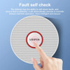 High Sensitive Composite Carbon Monoxide Detector Independent Use Wireless Fire Protection Smoke alarm Sensor for Home Kitchen