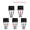 5PCS Bronze 68 Degrees aspersor Pendent Fire Sprinkler Head 1/2" DN15 Extinguishing System Protection For School Gym Public