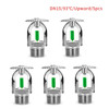 5PCS Bronze 68 Degrees aspersor Pendent Fire Sprinkler Head 1/2" DN15 Extinguishing System Protection For School Gym Public