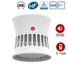 CPVAN Smoke Detector Fire Alarm Home Security System 5 Years Battery CE Certifed EN14604 85dB Smoke Sensor Fire Protection