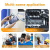 Portable Endoscope,1080P HD WiFi Borescope,IP67 Waterproof Endoscope Camera with Light, Inspection Camera for Android phone