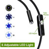 Practical 7MM Android Endoscope 3 In 1 USB/Micro USB/Type-C Borescope Inspection Camera Waterproof IP67 for Smartphone computers