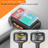 4.3 Inch Hand-held Endoscope Camera HD1080P 2m-100m Rigid Cable Split Borescope Inspection Sewer Car Waterproof Camera 2.0MP