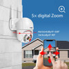 Hiseeu 2MP PTZ WIFI IP Camera Speed Dome Outdoor 5X Digital Zoom 2MP 1080P Wilress Video CCTV Surveillance Cameras iCsee