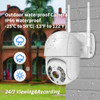 Hiseeu 2MP PTZ WIFI IP Camera Speed Dome Outdoor 5X Digital Zoom 2MP 1080P Wilress Video CCTV Surveillance Cameras iCsee