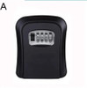 Wall Mount Key Storage Secret Box Organizer 4 Digit Combination Password Security Code Lock No Key Home Key Safe Box Caja Fuerte