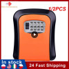 1/2PCS Wall Mount Key Storage Secret Box Organizer 4 Digit Combination Password Security Code Lock No Key Home Key Safe Box