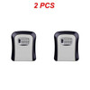 1/2PCS Wall Mount Key Storage Secret Box Organizer 4 Digit Combination Password Security Code Lock No Key Home Key Safe Box