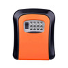 1/2PCS Wall Mount Key Storage Secret Box Organizer 4 Digit Combination Password Security Code Lock No Key Home Key Safe Box