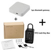 Tuya Smart Key Box Fingerprint Safe Storage Lock Key Digital Security Lockbox Combination Code IC Card Unlock Door Airbnb Rental