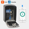 TUYA Key Lock Box Zinc Alloy Metal Key Safe Deposit Box Outdoor Bluetooch Password Combination Key Storage