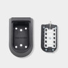 Box Key Lock Safe Wall Outdoor Door Mounted Storage Portable Car Mount Keys Front Security Lockbox Cabinet Holder Boxes Metal