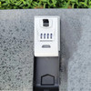 Dialing Wheel Password Key Lock Box Security Key Safe Waterproof Outdoor Mini Safes Small Lock Box Built-in LED Light For Night