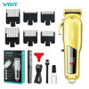 VGR 278 Electric Hair Clipper Personal Care Professional Trimmer LCD USB Salon Home Appliance Battery Supplies Washable VGR V278