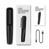 Portable Electric Ionic Hair Straightener Brush Negative Ions Hairbrush Combs N0PF