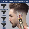 Metal Body LCD Original T9 Hair Trimmer 1200mAh Battery 7500 RPM New in Electric Brushes for Hair Men's Electric Shaver Barber