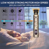 Metal Body LCD Original T9 Hair Trimmer 1200mAh Battery 7500 RPM New in Electric Brushes for Hair Men's Electric Shaver Barber
