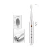 Sonic Electric Toothbrush For Adults Whitening Timer Soft Hair IPX7 Waterproof 5-gear Mode USB Charging Teeth Brush 4 Colors