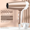 220V Hair Dryer Professional 2000W Strong Power Blow Hair Dryer Brush For Hairdressing Barber Salon Tools Hair Dryer Light Body