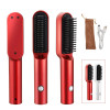 Electric Hair Straightening Brush Anti-Scalding Styling Tools Heat Resistant Electric Hair Straightening Brush Anti-Scalding Styling Tools Heat Resistant