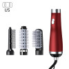 2023 New Hot Air Hair Dryer Brush, Multifunction Electric Hair Straightener Brush Negative Fast Heat Curler Comb Styler