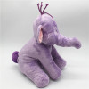 Sitting 35cm Pooh Bear Friends Lumpy Heffalump Doll Cute Stuffed Animals Purple Elephant Plush Toys For Birthday Gift