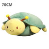Turtle Bee Two-in-one Doll Pillow Soft Cushion Stuffed Animals Plush Toy Detachable Turtle Shell Doll Toy Girl Gift Dropshipping
