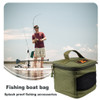 W P E Fishing Storage Bag with Zipper Anti-scratched Large Capacity Fish Carrying Case Bags Accessories for Spinning Reels