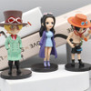 6pcs/set Anime One Piece Action Figure PVC Luffy New Action Collectible Model Decorations Doll Children Toys For Christmas Gift