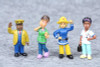 12Pcs/set Fireman Sam Cartoon Anime Fire Fighting Figure Model PVC Doll Toys Boy Girl Toy For Kids Birthday Xmas Gift