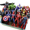 16cm Marvel Avengers Action Figure Toys Captain America Thanos Spiderman Hulk Iron Man Thor Super Hero Character Dolls Kids Gift