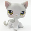 LPS CAT Rare Littlest pet shop Toys Mini Stands Short Hair Kitten Old Figures Collection Original Bobble head toys