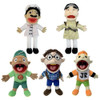 Game Jeffy Hand Puppet Plush Dolls Coby Chef Prince Joseph Junior Finger Muppet Plushie Toy Soft Figurine Sleeping Gift For Kids