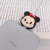 Disney Stitch Mickey Cartoon Anime Charger Cable Protector for IPhone Usb Data Line Head Protection Cover DIY Accessories Gifts
