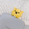 Disney Stitch Mickey Cartoon Anime Charger Cable Protector for IPhone Usb Data Line Head Protection Cover DIY Accessories Gifts