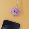 Disney Stitch Mickey Cartoon Anime Charger Cable Protector for IPhone Usb Data Line Head Protection Cover DIY Accessories Gifts