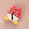 Disney Stitch Mickey Cartoon Anime Charger Cable Protector for IPhone Usb Data Line Head Protection Cover DIY Accessories Gifts