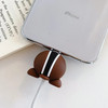 Disney Stitch Mickey Cartoon Anime Charger Cable Protector for IPhone Usb Data Line Head Protection Cover DIY Accessories Gifts