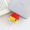 Disney Stitch Mickey Cartoon Anime Charger Cable Protector for IPhone Usb Data Line Head Protection Cover DIY Accessories Gifts