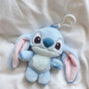 10/15cm Disney Plush Toys Fantasy Angel and Stitch Pendant Bag Accessories Keychain Bag Car Pendant Valentine's Day Gift
