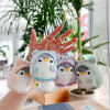 New Small Penguin Plush Keychains Cute Plushie Doll Anime Kawaii Toys for Children Pendant Key Chain Woman Girl Birthday Gift
