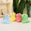 12cm Cute Dinosaur Plush Doll Toys Pendant Bag Accessories Keychain Pendant Bag Car Pendant Children's Gifts
