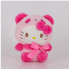 Sanrioed Kawaii Hello Kitty Kuromi Plush Doll Toys Pendant Cute Plush Keychain Bag Pendant Christmas Gifts12CM