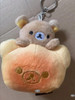 Rilakkuma Bread Plush Keychain Korilakkuma Bear Kawaii Cute Bag Keychains Anime Key Chain Keyring Girls Toys Small Gift