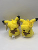 10PC/lot Pokemon Pikachu Plush Doll 12cm Pendant Stuffed Bulbasaur Pendant Keychain Plush Gift Toy