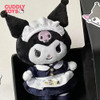 Sanrio Keychain Kawaii Kuromi Plush Doll Toys Pendant Cartoon Soft Cotton Bag Decor Cute Kuromi Keychain Pendant for Girls Gifts