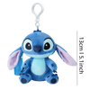 Disney Toy Story Stitch Kawaii Plush Doll Cartoon Stuffed Anime Keychain School bag Pendant Strap Toys Car Keyring Birthday Gift