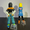 24CM Anime Dragon Ball Z Android 17 18 Figure Android 18 PVC Action Figures Collection Model Toys for Children Christmas Gifts